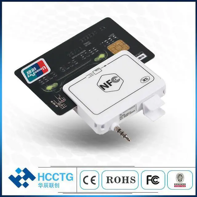 Alt view image 2 of 5 - 35mm Audio Jack ACR35 MobileMate Smart NFC RFID Card Reader Writer 13.56mhz For Android/IOS mobile phone+SDK kit