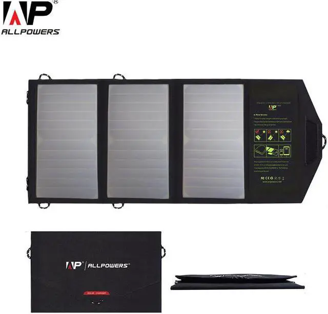 Main image of Solar Panel Chargers 5V 21W Mobile Phone Dual USB Output Charging for iPhone X 11Pro iPad Huawei Samsung Xiaomi