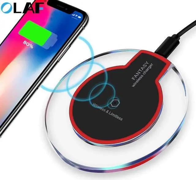 Alt view image 2 of 5 - Wireless Charger Universal Qi Wireless Charger Adapter Receiver module For iPhone X 6 7 8 Plus Samsung S7 S8 edge Note 8