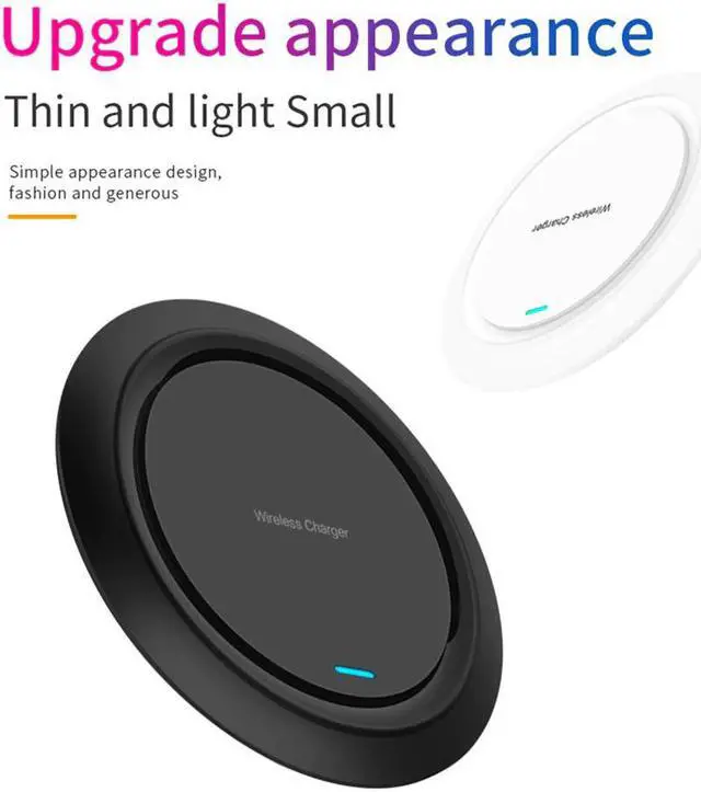 Alt view image 2 of 5 - Qi Wireless Chargers Receiver Kit for iPhone X/8 Wireless Charging Pad for Samsung Galaxy S9/S9+ S8 Note 8