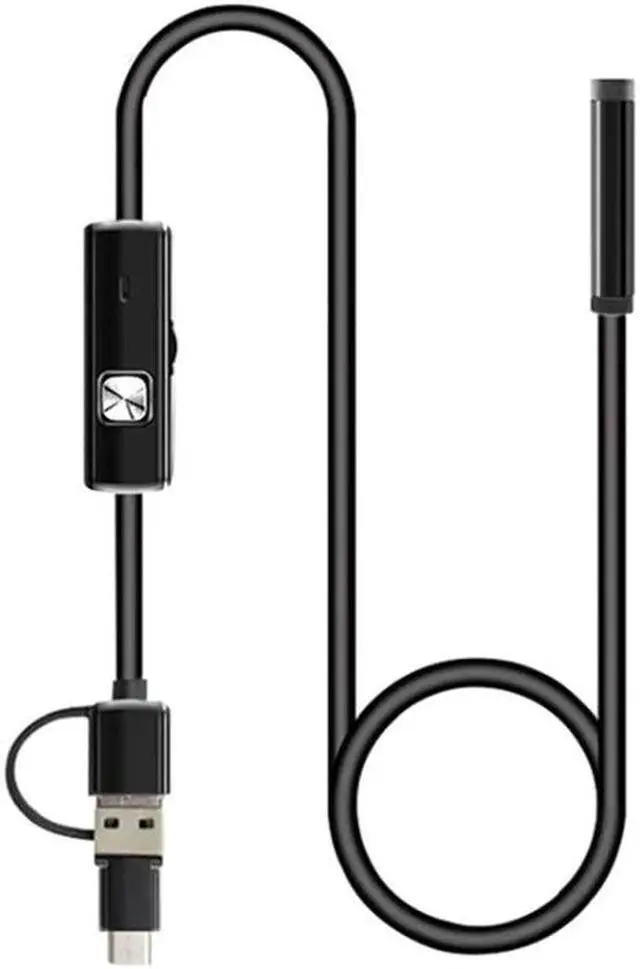 Alt view image 4 of 5 - 7MM Type-c Android USB Endoscope Camera 3 in 1 USB Mini Endoscope Borescope Inspection Camera For Windows & Macbook PC Android