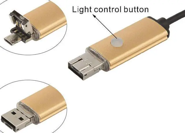 Alt view image 4 of 5 - 7mm lens 1M 1.5M 2M USB Cable Waterproof 6LED Android Endoscope 1/9 CMOS USB Endoscope Inspection Camera Borescope(5-20pcs)