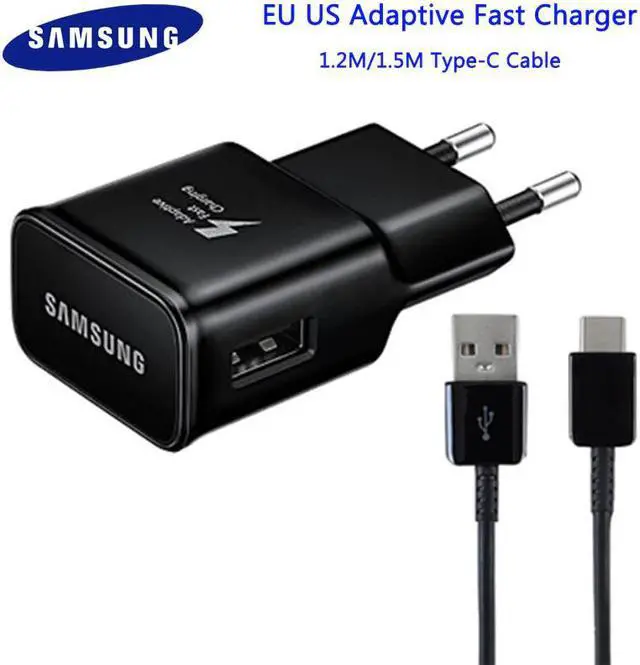 Main image of 9V1.67A 15W Usb Adaptive Fast Charger Quick Charge Adapter 1.2/1.5M Type C Cable for Galaxy S10 S9 S8 Plus Note 8 9 A50