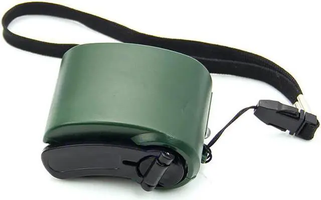 Alt view image 3 of 5 - Charger Hand-Winding Mini Outdoor Emergency Portable Manual Hand Power Dynamo Hand Crank USB Charging Charger Universal