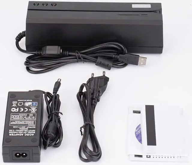 Alt view image 5 of 5 - Card Reader MSRE206 Magstripe Writer Encoder Swipe USB Interface Black VS 206 605 606 Ship From UK US CN Stock