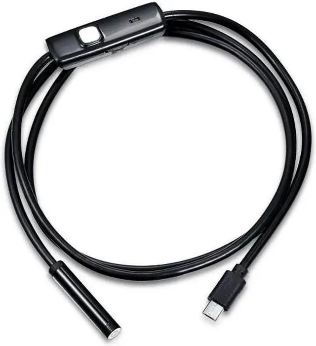 Alt view image 3 of 5 - 7mm Endoscope Camera Flexible IP67 Waterproof Micro USB Inspection Borescope Camera for Android PC Notebook 6LEDs Adjustable