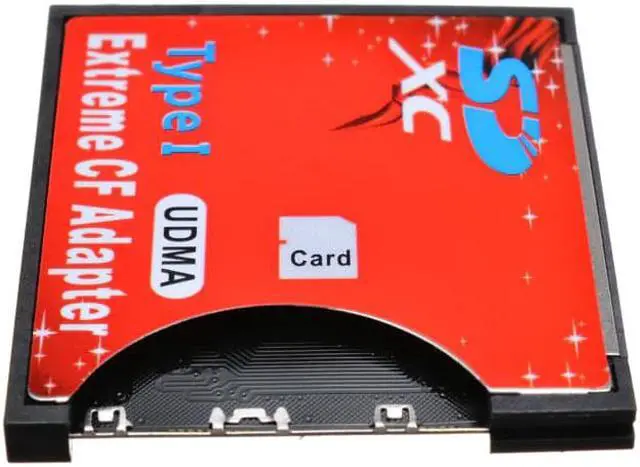 Alt view image 3 of 5 - Quality Flash Memory Card Reader Adapter Convertor For SDXC SDHC SD to CF Compact  Speed Conversion Cards Reading