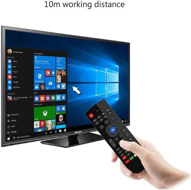 Alt view image 5 of 5 - 2.4G Air Mouse Wireless keyboard Russian 44 IR Learning Mic voice search for Android Smart TV Box PK MX3 t3 Remote Control