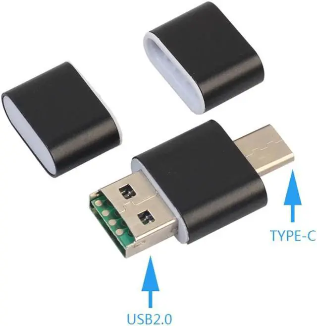 Main image of 3 in1 OTG Type-C Card Reader USB 3.0 USB Hub Micro USB Combo to 2 Slot TF SD Type C Card Reader for Smartphone PC