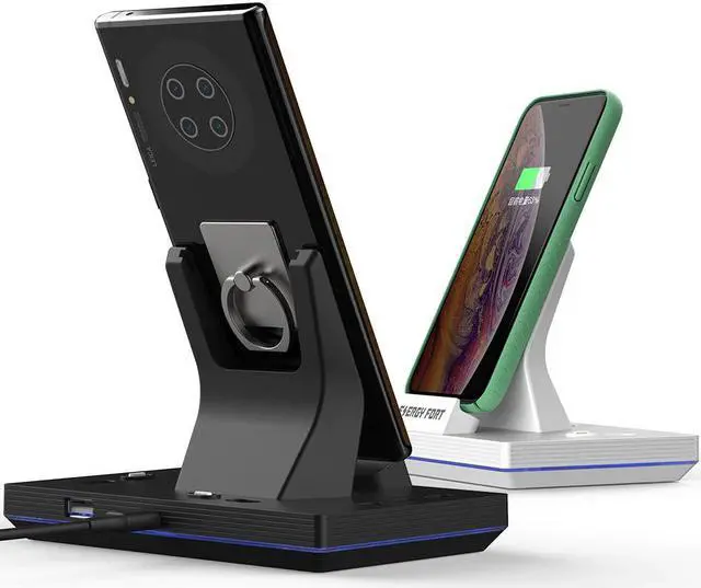 Alt view image 4 of 5 - 2020 New 11th Gen 3 in 1 40W Magnetic Fast Charging Dock For iPhone   3A 5A Magnet Quick Charge Charger
