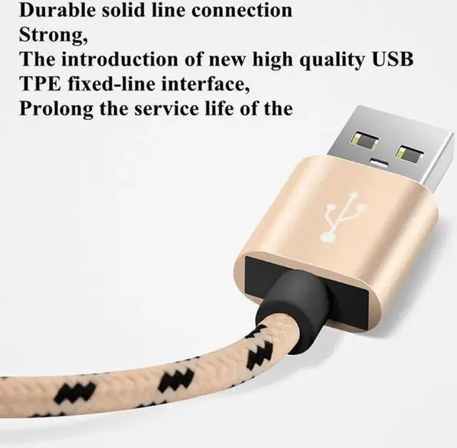 Alt view image 4 of 5 - 0.2/1/2/3 M USB Type C Fast Charger for  Mate 10 20 Pro Nova 2 3 5T P20 Lite for  A3 Mi 9 8 6 5 Charging Cord