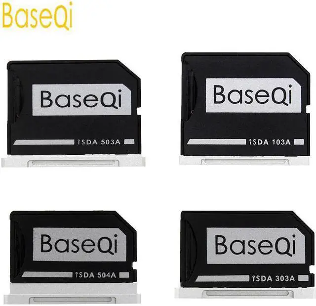 Main image of Aluminum Micro SD to SD Memory Card Adapter Stealth Drive Card Reader For MacBook Pro Retina 13"/15" and MacBook Air 13"