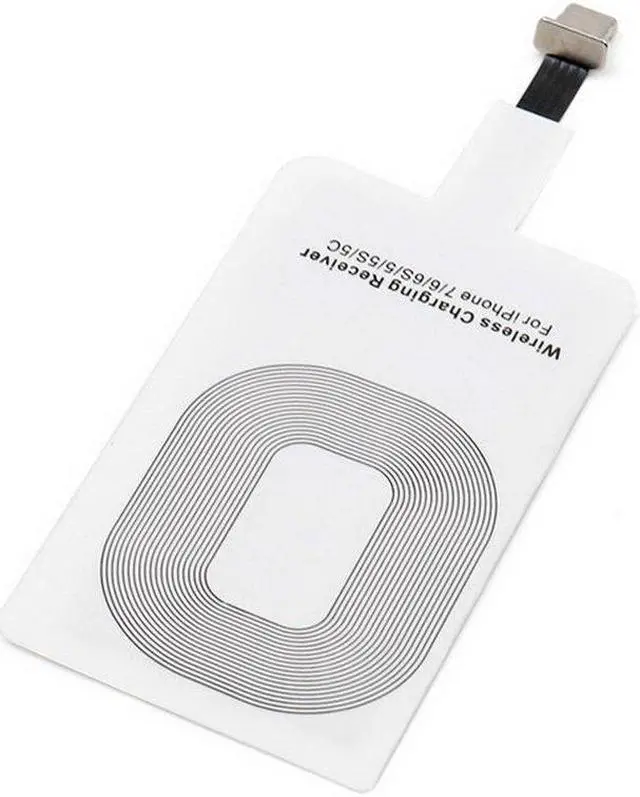 Main image of Wireless Charger Receiver Charging Adapter Receiver Pad Coil For Lightning Dock Andriod Micro USB Type C