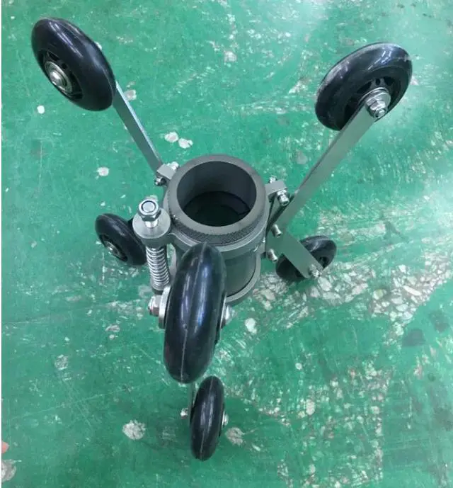 Alt view image 3 of 3 - stainless steel skid for pan tilt 50mm inspection camera head