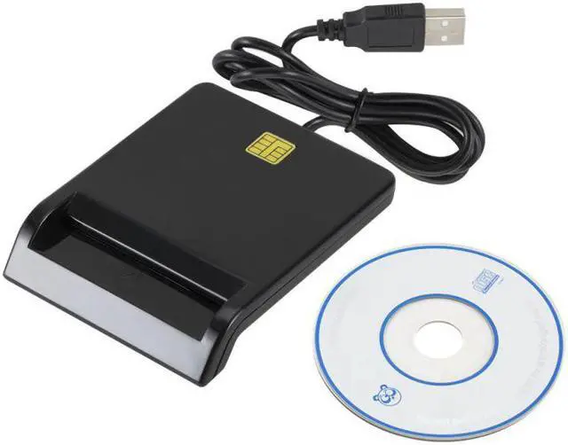 Main image of Portable Smart Card Reader For Bank Card Tax Card ID CAC DNIE ATM IC SIM Card Reader for Android Phones and Tablet