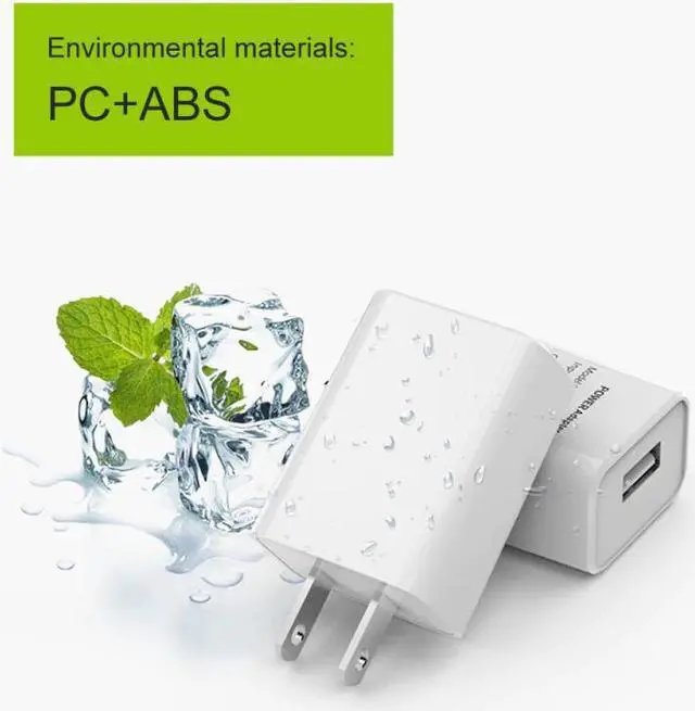 Alt view image 3 of 5 - 5V 2A USB Wall 3C Certified Charger One Port Home Travel Plug Charging Block Cube Power Adapter Replacement For Phone