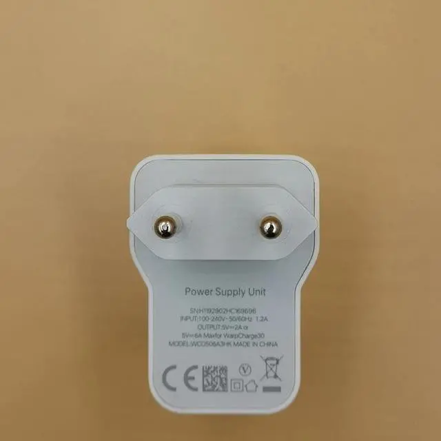 Alt view image 3 of 5 - Original  8 pro charger 30w Power Adapter Warp Charge 5V 6A Fast charing For  8 7 7T 6 6T 5 5T 3 3T
