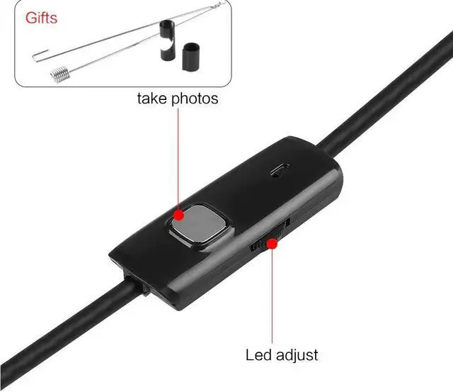 Alt view image 4 of 7 - WiFi USB Intra Oral Dental Intraoral Camera Dentist Device 8 LED Light Real-time Video Inspection Teeth camera intraora