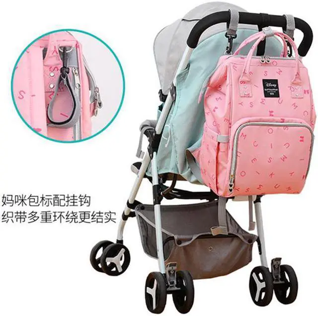 Alt view image 5 of 5 - Mouse Diaper Bag Mummy Bag Women Backpack Big Capacity Oxford Feeding Baby Mummy Travel Backpack Insulation Bags Gift