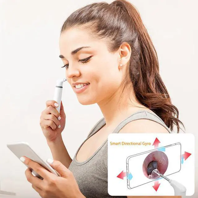 Alt view image 3 of 5 - 3.9mm Wifi Ear Endoscope Camera 1080P Video Otoscope Ear Inspect Camera Borescope Digital Otoscop for ios android Phone