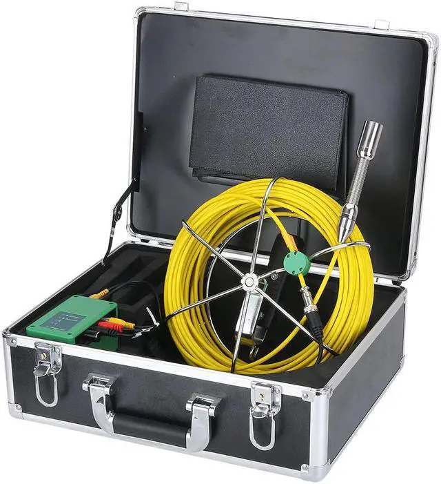 Alt view image 4 of 7 - 5.5mm Dual Lens Industrial Endoscope 2.0MP Inspection Camera 5 Inch 1280P HD LCD Screen Waterproof Borescope with 6 LED Lights