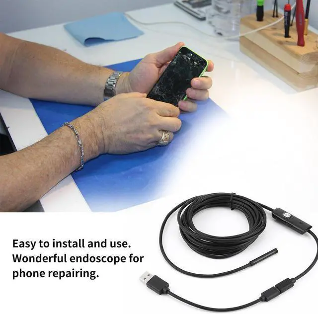 Alt view image 4 of 7 - 720P Mini USB Camera Industrial Endoscope Inspection Camera Endoscopes camera Waterproof With 6 Led for Windows Macbook Phone