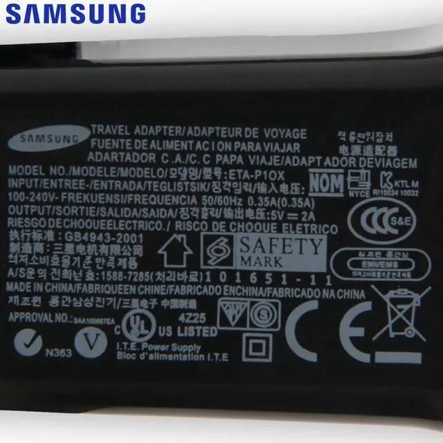 Alt view image 3 of 5 - Original Tablet Charger For  Galaxy Tab 2 Tablet  GT-P5110 P3100 N5110 N8013 P5100 N8000 N8010 P6210 P7310 P7500