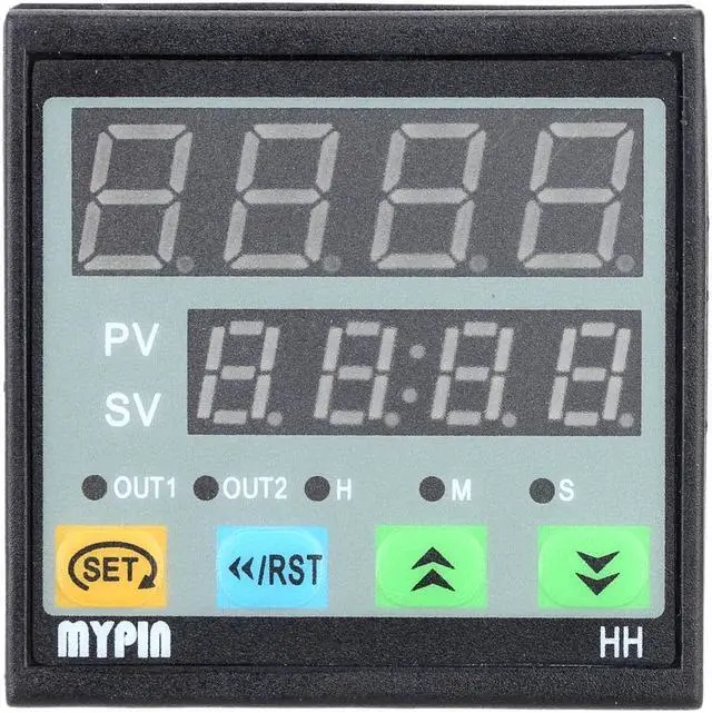 Alt view image 5 of 6 - 90-260V AC/DC Digital Timer Countdown Time Counter Relay Output 1 Alarm