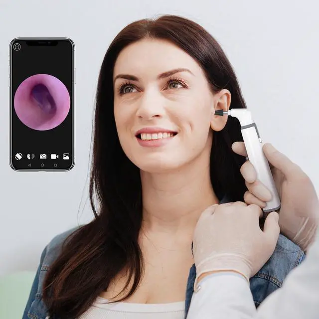 Main image of Ear Endoscope Camera 1080P Video Otoscope Ear Inspect Camera 3.9mm Borescope Digital Otoscop for ios android Phone