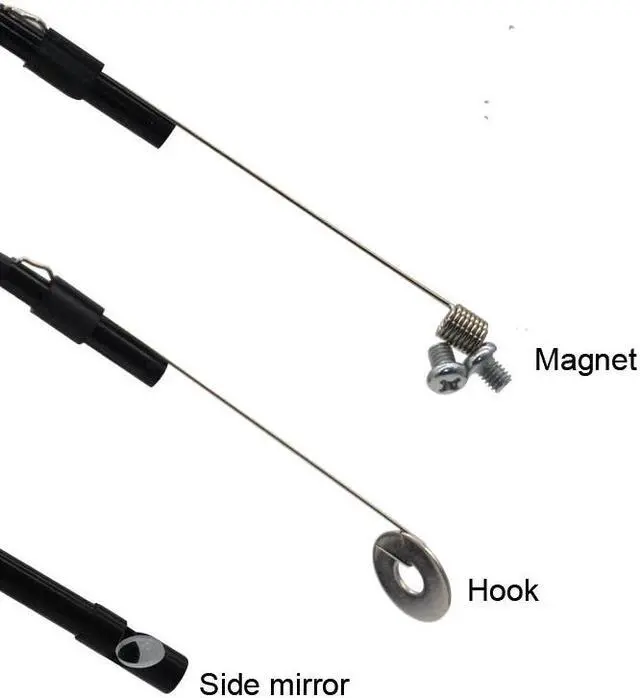 Alt view image 3 of 5 - 1/1.5/2M Endoscope Camera USB Waterproof Inspection Endoscope 7mm 5.5mm Soft Cable Camera HD endoskop with 6 LEDs for Android PC