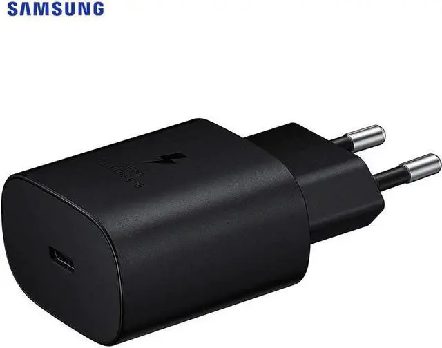 Alt view image 4 of 5 - Original 25W Super Fast Charger For  Galaxy Note 10 Note10 plus Note10+ A60 A70 USB-C Fast Charging Wall Charger