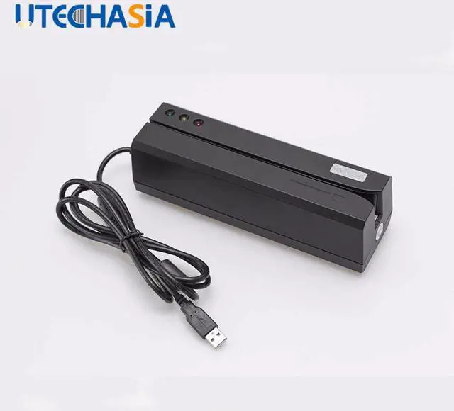 Alt view image 4 of 4 - Card Reader MSRE206 Magstripe Writer Encoder Swipe USB Interface Black VS 206 605 606 Ship From UK US CN Stock