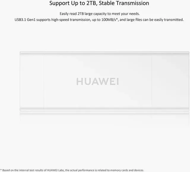 Alt view image 4 of 5 - 2-In-1 Card Reader TF + NM Memory Card OTG Design USB 3.1 Type-C Interface Compact Portable Card Reader for Phone PC