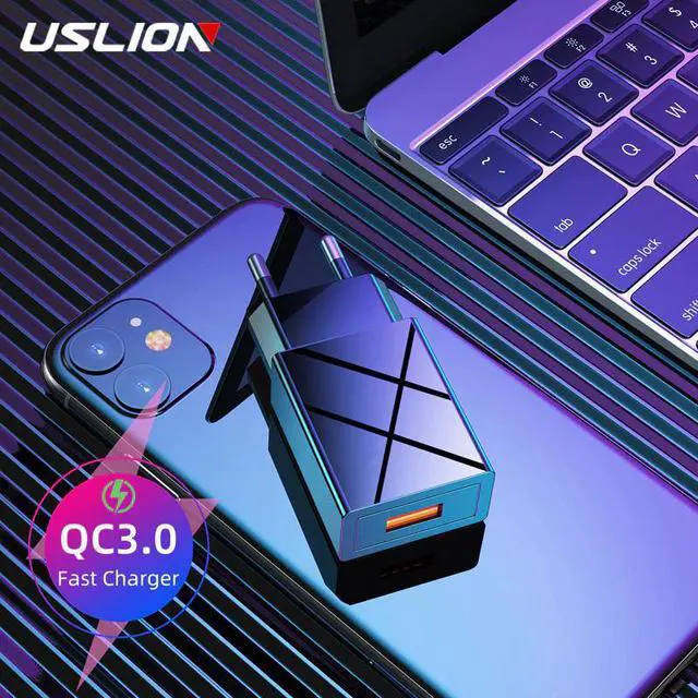 Main image of USB Charger Quik Charge 3.0 Mobile Phone Charger For iPhone 11 XR Samsung Xiaomi Huawei EU/US Plug Fast Wall Chargers