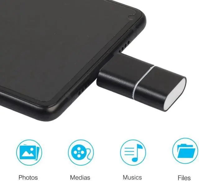 Alt view image 3 of 5 - 3 in1 OTG Type-C Card Reader USB 3.0 USB Hub Micro USB Combo to 2 Slot TF SD Type C Card Reader for Smartphone PC