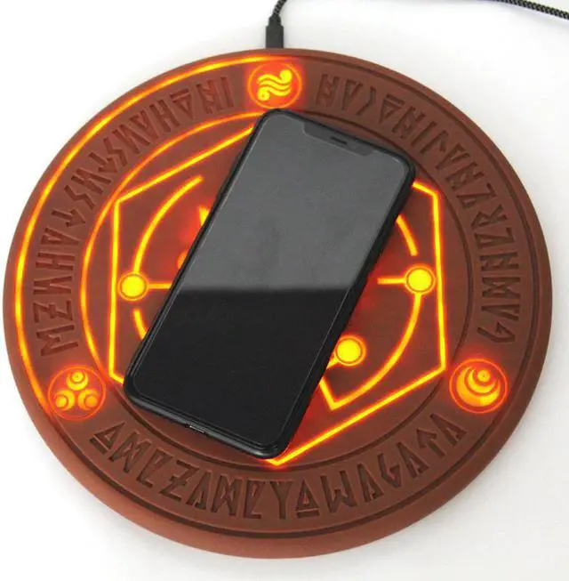 Alt view image 3 of 5 - 10W Magic Array Wireless Charger Universal Qi Wireless Fast Charger Charging Pad for iPhone X 10R XS Samsung Xiaomi Huawei