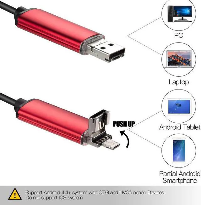 Alt view image 4 of 7 - WIFI Ear cleaner Endoscope HD720P Visual Ear picker 5.5mm Inspection Camera Otoscope ear tunnel Camera for Android IOS