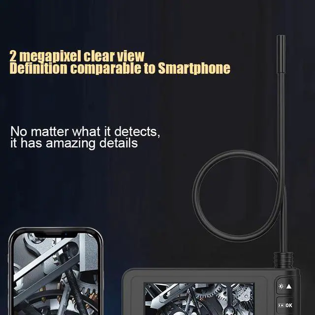 Alt view image 4 of 7 - 9600A 9 inch monitor Pipeline Endoscope Inspection Camera 40M Underwater Industrial Pipe Sewer Drain Video snake camera