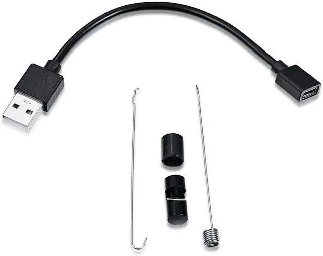 Alt view image 4 of 5 - 7mm Endoscope Camera Flexible IP67 Waterproof Micro USB Inspection Borescope Camera for Android PC Notebook 6LEDs Adjustable