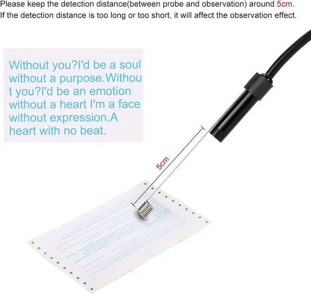 Alt view image 5 of 5 - 7mm 2.0MP Endoscope Camera WiFi Wireless Borescope Inspection Waterproof Inspection Snake Camera for Android iOS Phone Tablet PC
