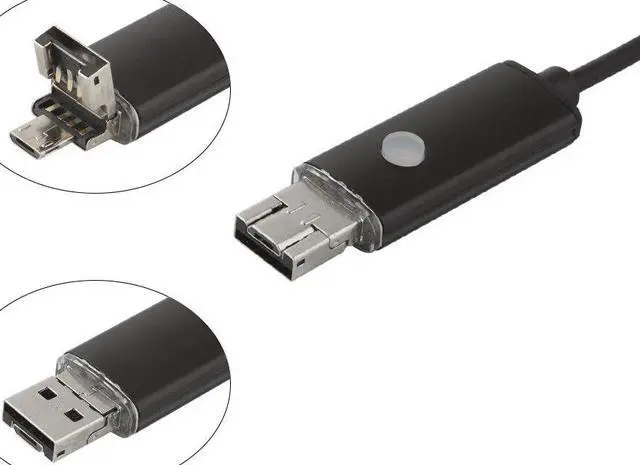 Alt view image 2 of 5 - 8mm USB Android 5M 10M OTG PC USB Endoscopio Mini Camera 720P Inspection Waterproof Phone Camera