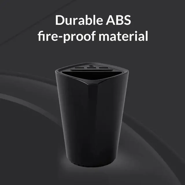 Alt view image 5 of 5 - Car Charger 3 USB DC/5V 7.2A Cup Power Socket Adapter Cigarette Lighter Splitter with Card Holder Slot