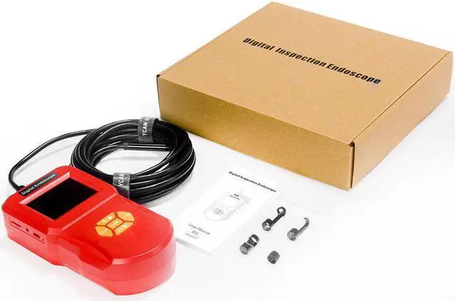 Alt view image 3 of 5 - 1 Pc Digital Endoscope IP67 Handheld IPS Screen Digital Endoscope Industrial Endoscope Inspection Camera for Auto Car