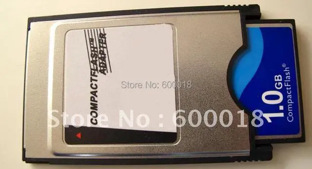Alt view image 3 of 3 - PCMCIA CF Adapter memory Card Reader for industry device and computer note: ony the adapter