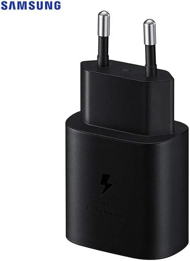 Alt view image 2 of 5 - Original 25W Super Fast Charger For  Galaxy Note 10 Note10 plus Note10+ A60 A70 USB-C Fast Charging Wall Charger