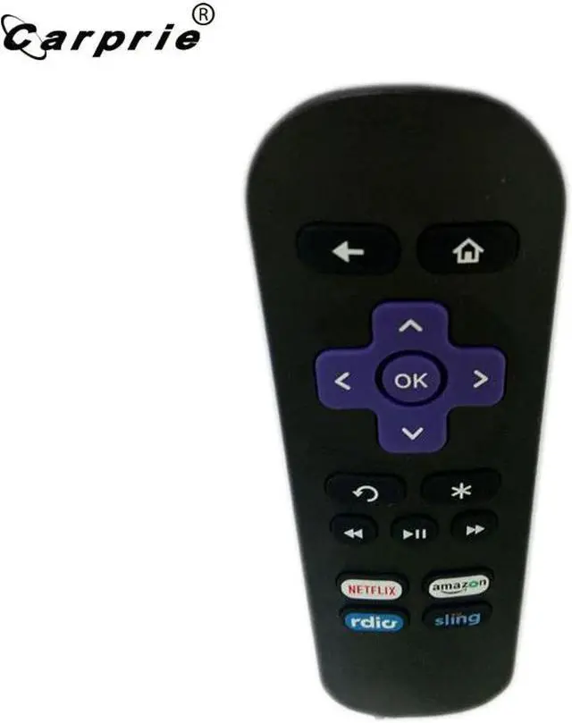 Alt view image 3 of 5 - Wireless IR Flying Air Mouse Remote Control Controller for ROKU 1/ 2/ 3/ 4 LT HD XD XS with 4 Shortcut Buttons 906