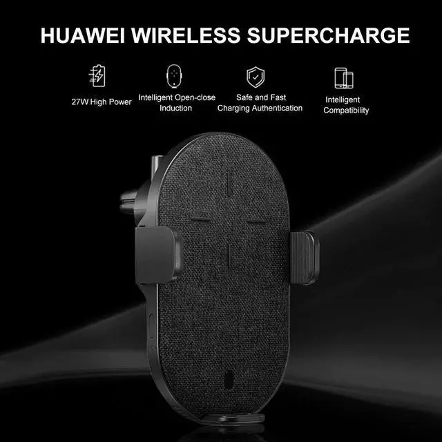 Alt view image 3 of 5 - Car Charger CP39S Wireless 27W Max Super Charger Wireless Charger  CarCharger For  mate30 P30  iPhone
