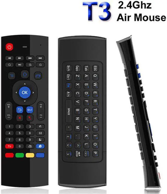 Main image of 2.4G Air Mouse Wireless keyboard Russian 44 IR Learning Mic voice search for Android Smart TV Box PK MX3 t3 Remote Control