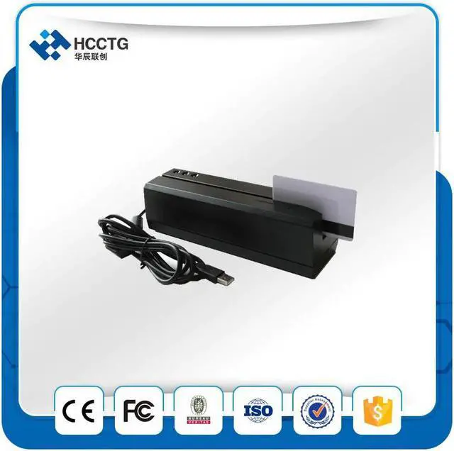 Alt view image 4 of 5 - with Free SDK Test Card Magnetic Head POS Magnetic Stripe Card Reader MSR Triple Tracks Reader/Writer Bank Card Writer