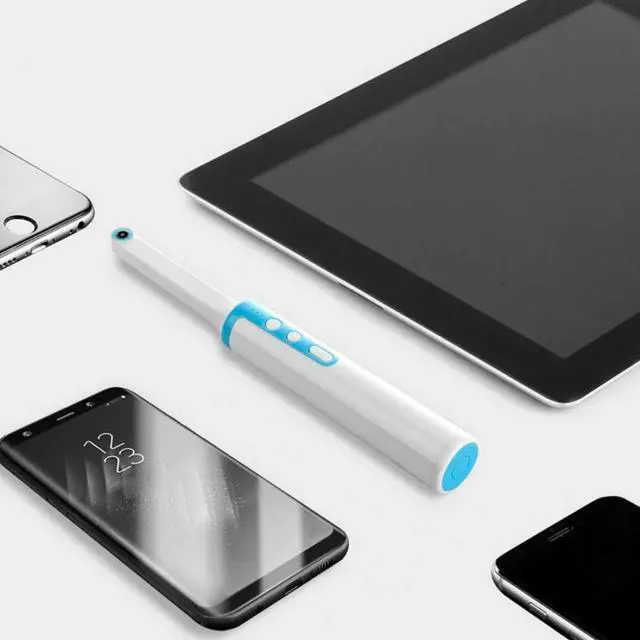 Alt view image 5 of 5 - 1080P 2MP Wireless WIFI Dental Intraoral Camera 8 LED Waterproof Oral Endoscope Dental Camera mouth Inspection Dentist Tool
